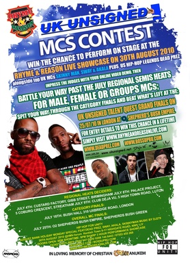 Dead Prez, Akala, SkinnyMan, Sway at Rhyme & Reason Live Hip Hop for Unity Showcase