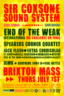 End Of The Weak Meets Coxsone Soundsystem