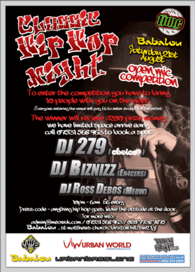 TIME - Classic Hip Hop Night