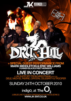 Dru Hill + Special Guest Performance From Mark Middleton and Eric Williams Formerly Of Blackstreet