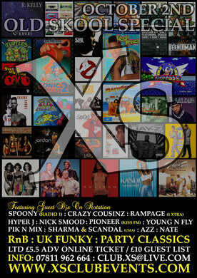 OLD SKOOL : SKOOL RE UNION PARTY @ XS