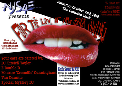 NJS4E's 'For The Love of New Jack Swing'