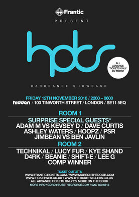 Frantic Presents Hard Dance Showcase