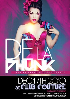 DE LA PHUNK (STILETTO AND CORSET PARTY)