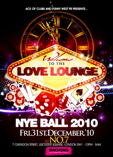 LOVE LOUNGE NYE BALL