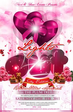 LIGHTS OUT - (CITY EDITION - VALENTINES SPECIAL !!!) @ THE PLUM TREE (BB PIN 21528E97 //  FREE FOR EVERYONE)