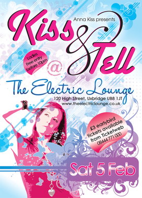 DJ ANNA KISS presents "KISS & TELL