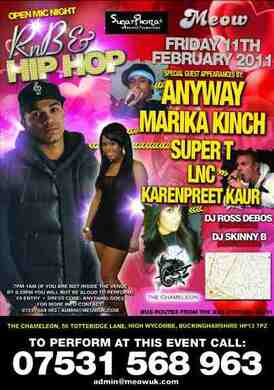Open Mic Night â€“ RnB & Hip Hop
