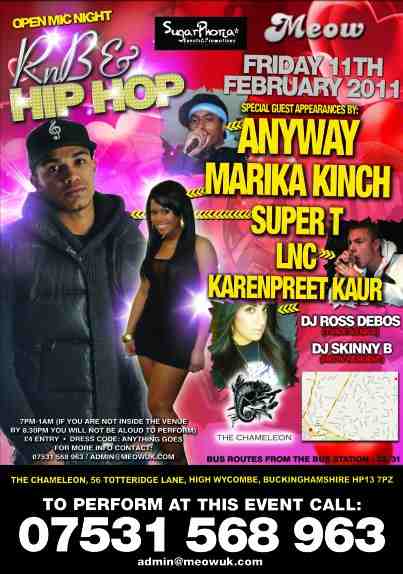 Open Mic Night â€“ RnB & Hip Hop