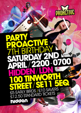 PARTY PROACTIVE: THE 7TH BIRTHDAY