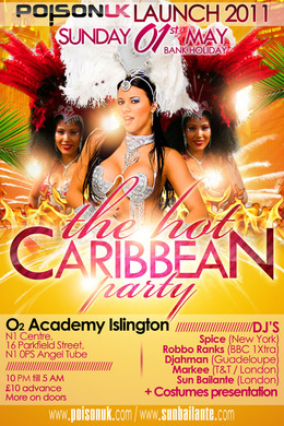 The Hot Caribbean Party @ O2 Academy Islington