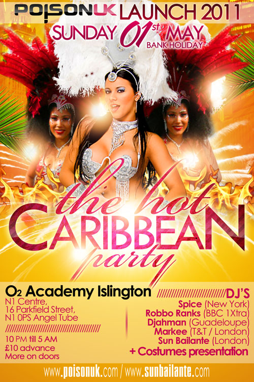 The Hot Caribbean Party @ O2 Academy Islington