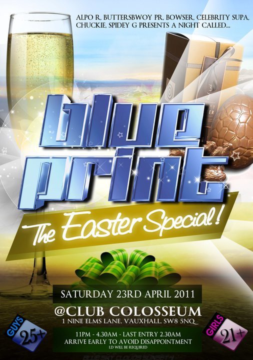 Blue Print - The London Edition Easter Special