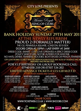 City Love Presents Monaco Royale - King of Clubs