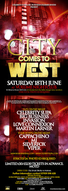CITY comes to WEST