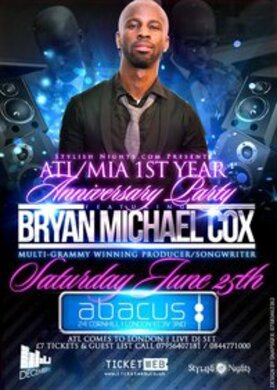 STYLISHNIGHTS ATL/MIA 1ST YEAR ANNIVERSARY HOSTED BY BRYAN-MICHAEL COX
