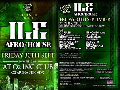 City Love Presents: ILE - AFRO / HOUSE