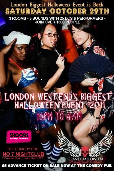 Grand Halloween UK 2011 - London Biggest Halloween Party.