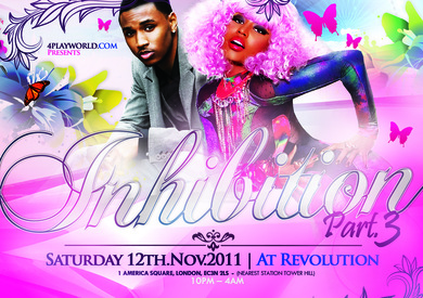 â˜…INHIBITION (PT.3)â˜… ::SAT:12 NOV @ REVOLUTION: LONDON: 218B3BF5