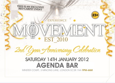 THE MOVEMENT - 2nd Year Anniversary Celebration (Over 23's)
