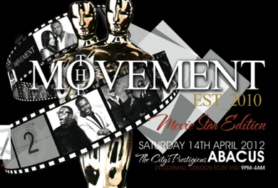 THE MOVEMENT - Movie Star Edition - SAT.14TH.APR at ABACUS