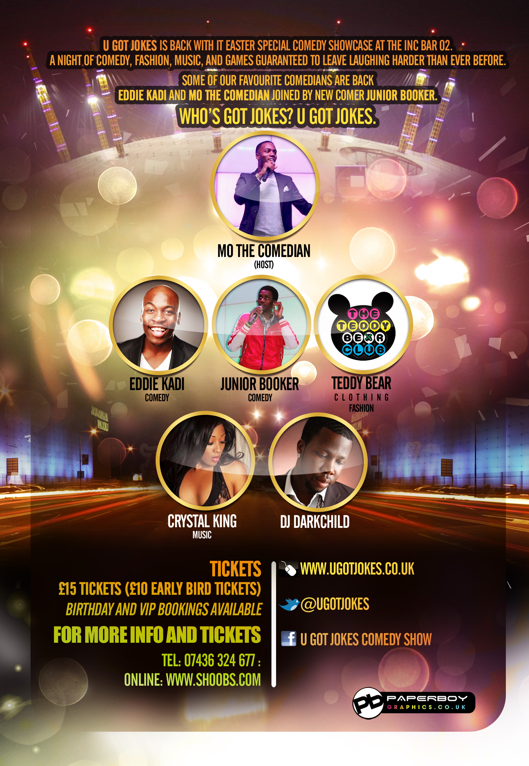 U Jokes Comedy Showcase Easter Special