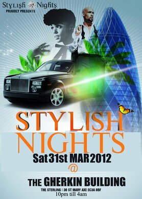 STYLISHNIGHTS MARCH PARTY @ THE GHERKIN BUILDING