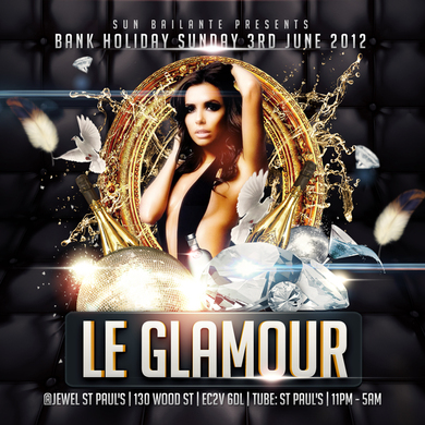 Le Glamour - Jubileee Bank Holiday party