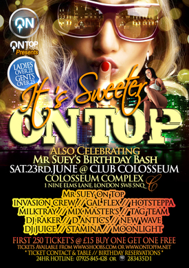 It's Sweeter Ontop (Mr Suey's Offical Birthday Party) 283435D1