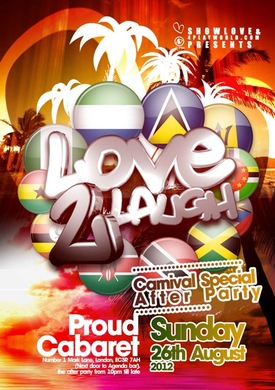 SUN 26TH AUG..★::LOVE 2 LAUGH::★CARNIVAL SPECIAL AFTERPARTY: BB218B3BF5