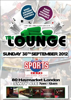 THE LOUNGE- 'TAKE ME OUT vs GLADIATOR DUEL EDITION' - SUN.30TH.SEPT