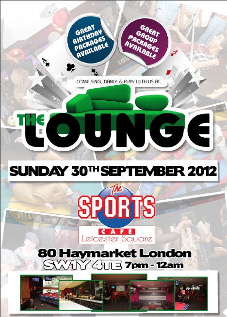 THE LOUNGE- 'TAKE ME OUT vs GLADIATOR DUEL EDITION' - SUN.30TH.SEPT