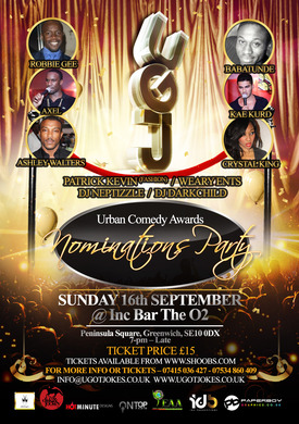 UGJ comedy Awards Nominations Party