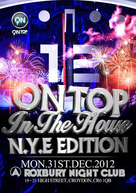 Ontop In The House (The £15 N.Y.E Edition ) 2A3950A5