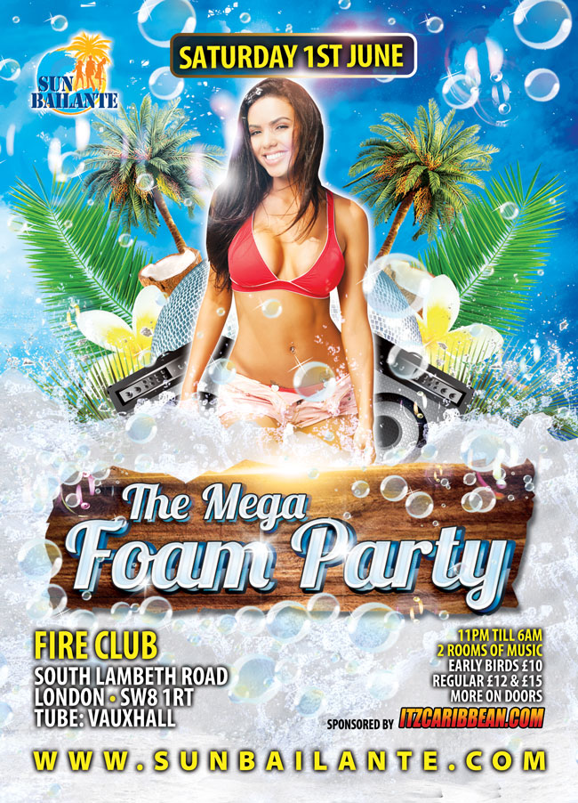 The Mega Foam Party
