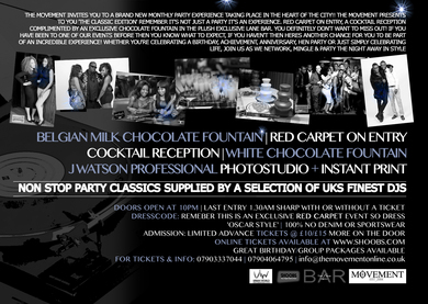 THE MOVEMENT - CLASSIC EDITION (OVER 25s) - SAT.29TH.JUNE.AT.LANE BAR