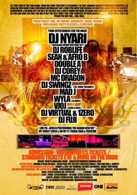 OVERNIGHT CELEBRITY ( DJ NYARI'S BIRTHDAY BASH )