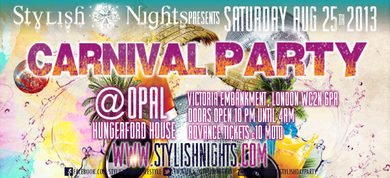 STYLISHNIGHTS CARNIVAL PARTY @ OPAL