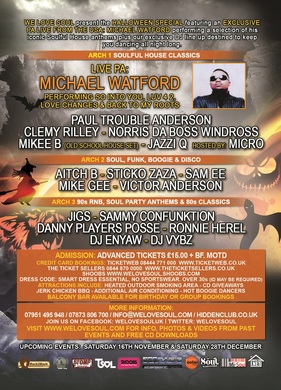 WE LOVE SOUL - HALLOWEEN SPECIAL