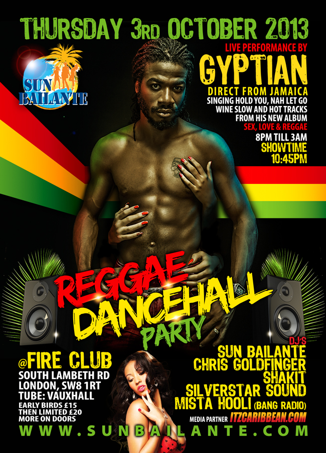 Gyptian @ The Reggae Dancehall Party!