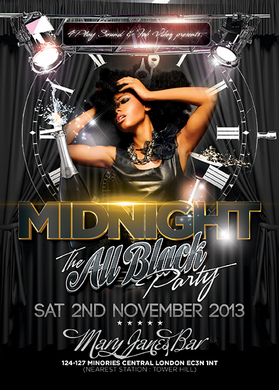 The all BLACK Party:: MIDNIGHT::@ MARY JANES ( City London) BBM:265813AC