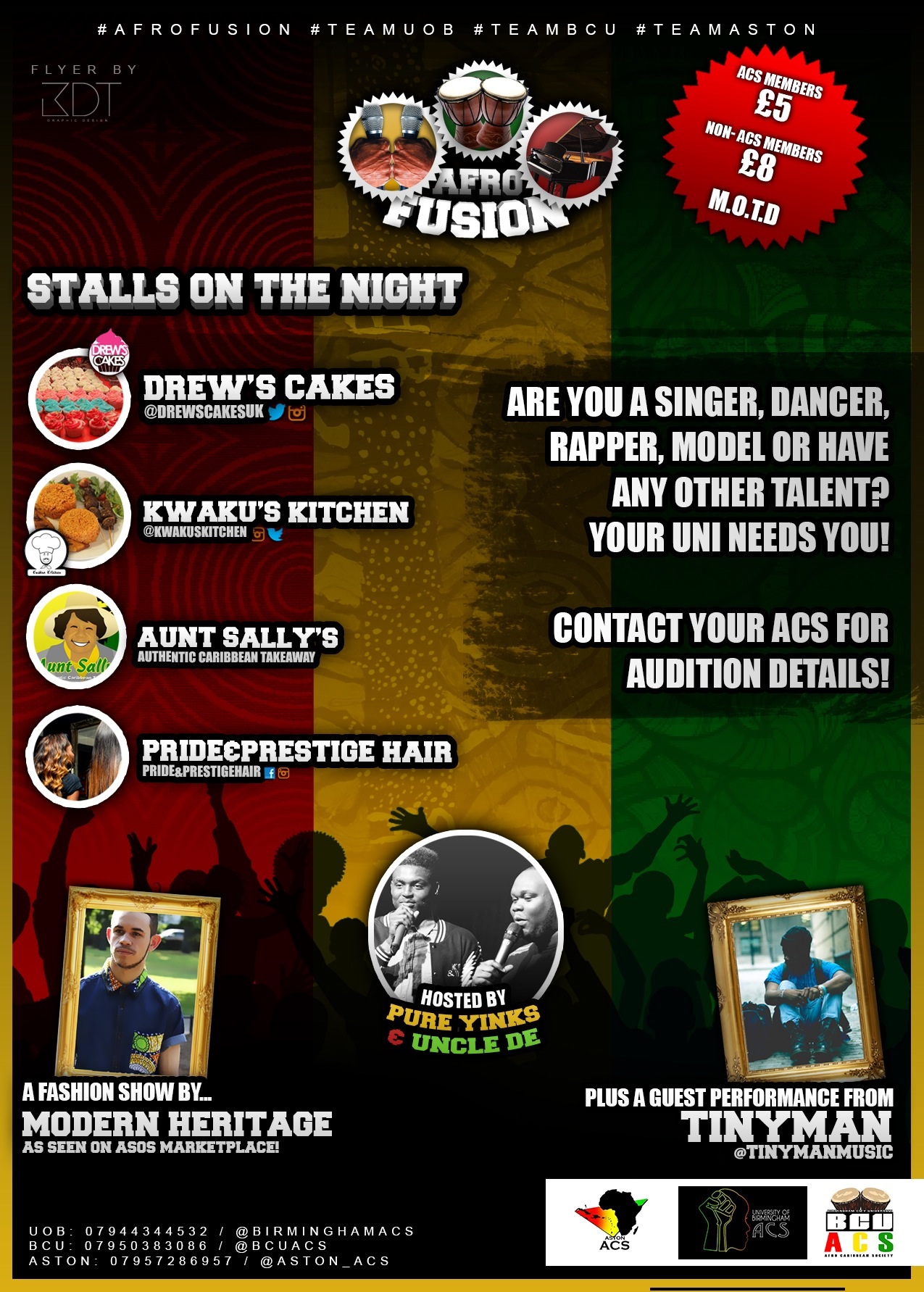 AFROFUSION - THE BIGGEST TALENT IN BIRMINGHAM‼️