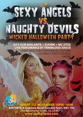 Sexy Angels vs Naughty Devils! The Wicked Halloween Party