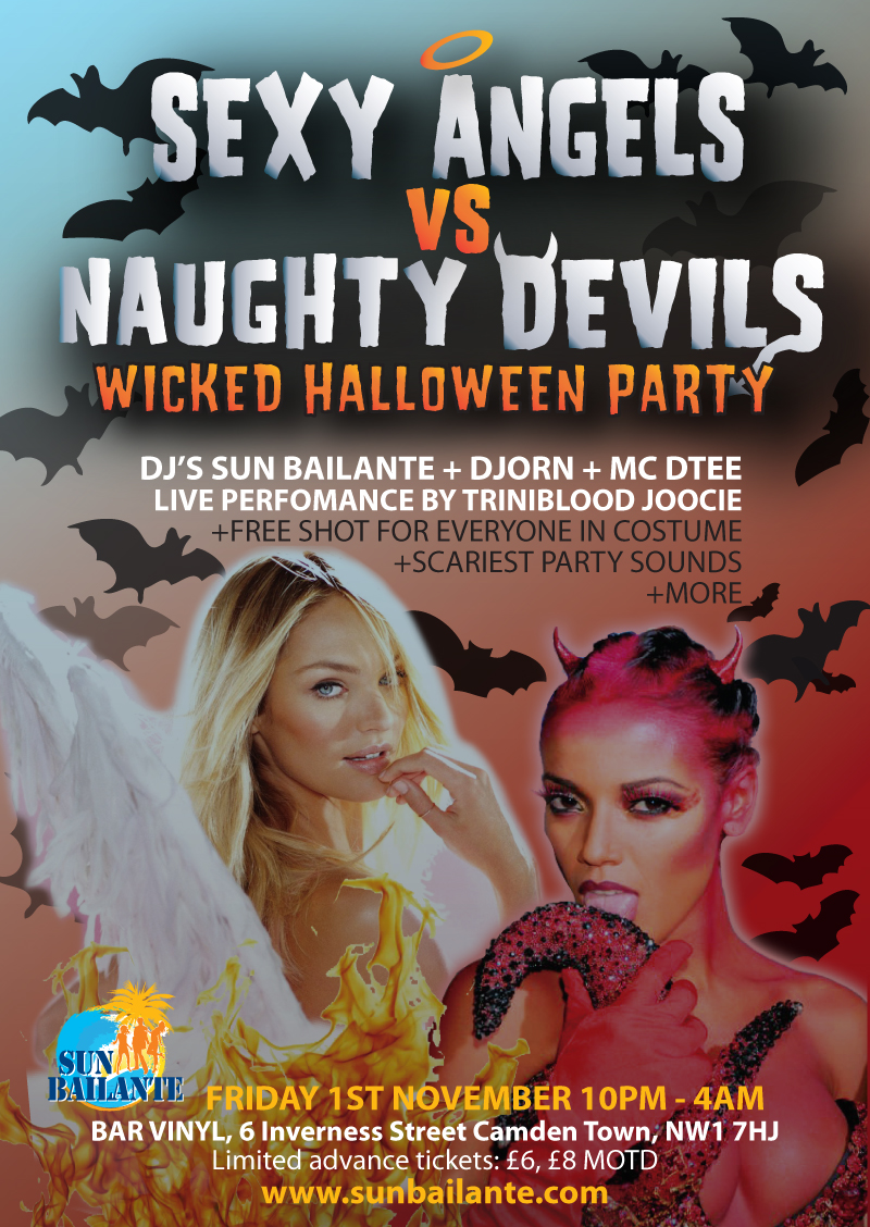 Sexy Angels vs Naughty Devils! The Wicked Halloween Party