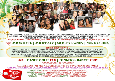 NHS Workers' Christmas Party