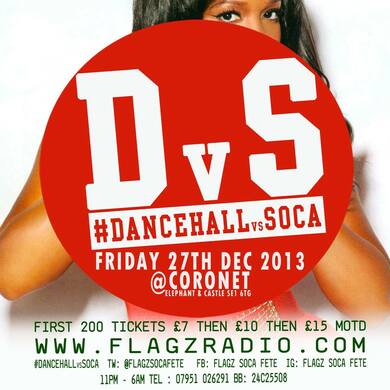 Dancehall vs Soca | Winter Wonderland | The Final Battle of 2013 | FRI 27th Dec