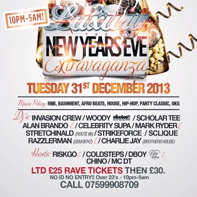 LUXURY * NYE EXTRAVAGANZA* @ CROWNE PLAZA