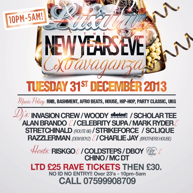 LUXURY * NYE EXTRAVAGANZA* @ CROWNE PLAZA