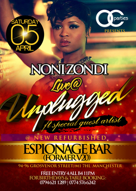 - Noni Zondi Live In Manchester -