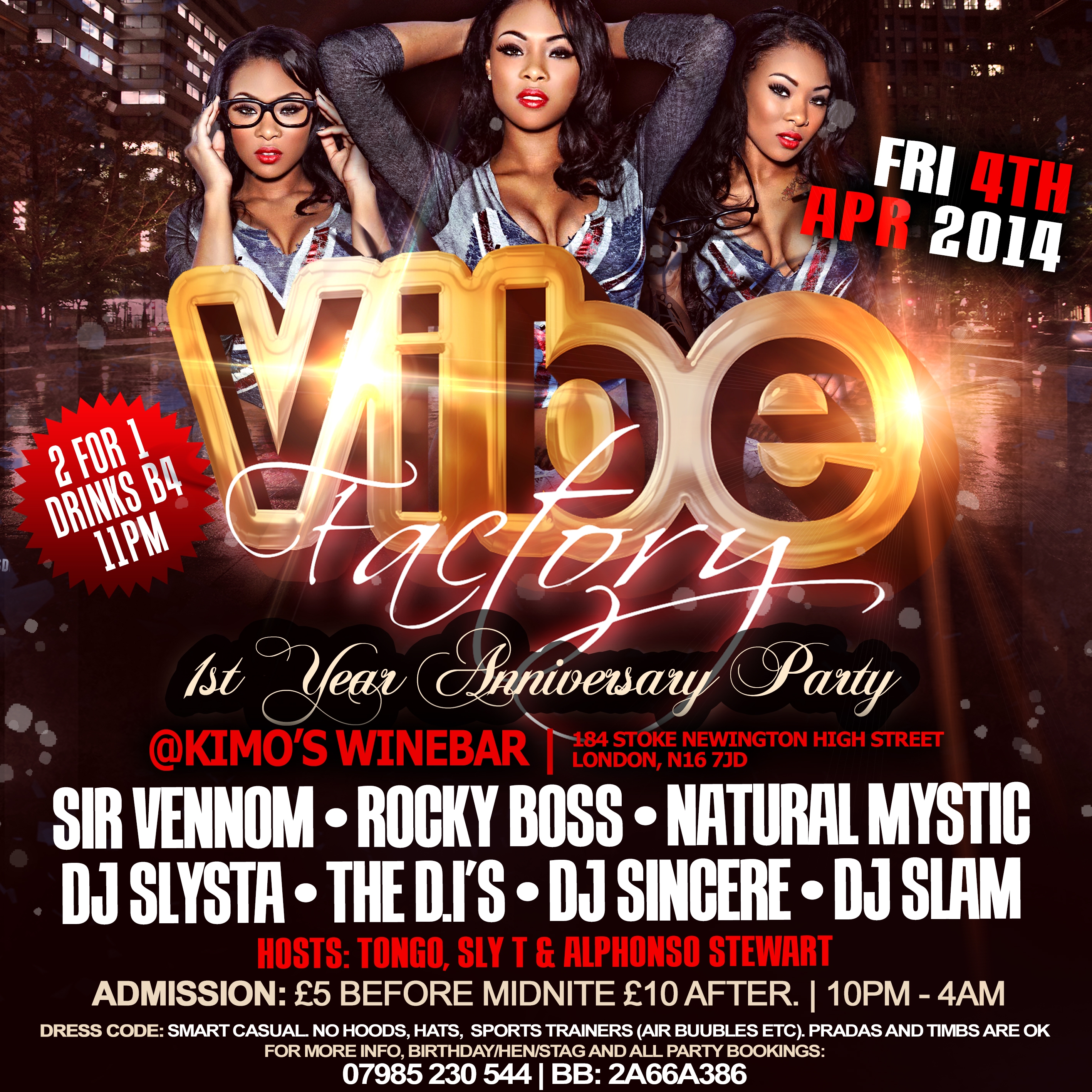 VIBE FACTORY 1st Year Anniversary